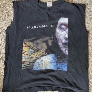 Marilyn Manson and Pantera shirts